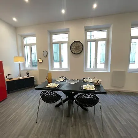 Loft Casa Wi Hyper Centre - Parking-clim Appartement Perpignan
