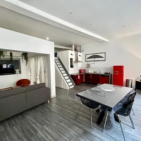 Appartement Loft Casa Wi Hyper Centre - Parking-clim