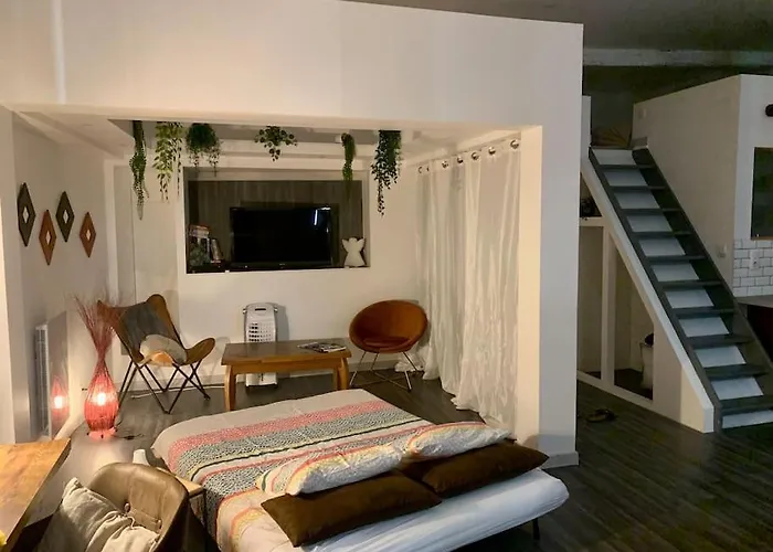 Loft Casa Wi Hyper Centre - Parking-clim * Perpignan