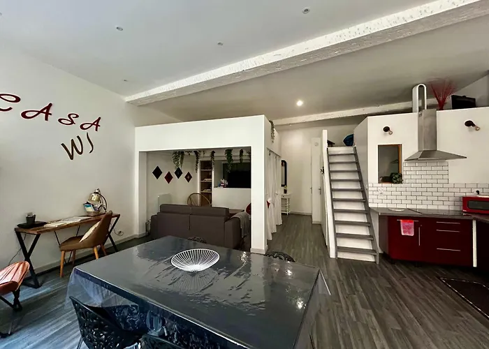 Loft Casa Wi Hyper Centre - Parking-clim 公寓 佩皮尼昂